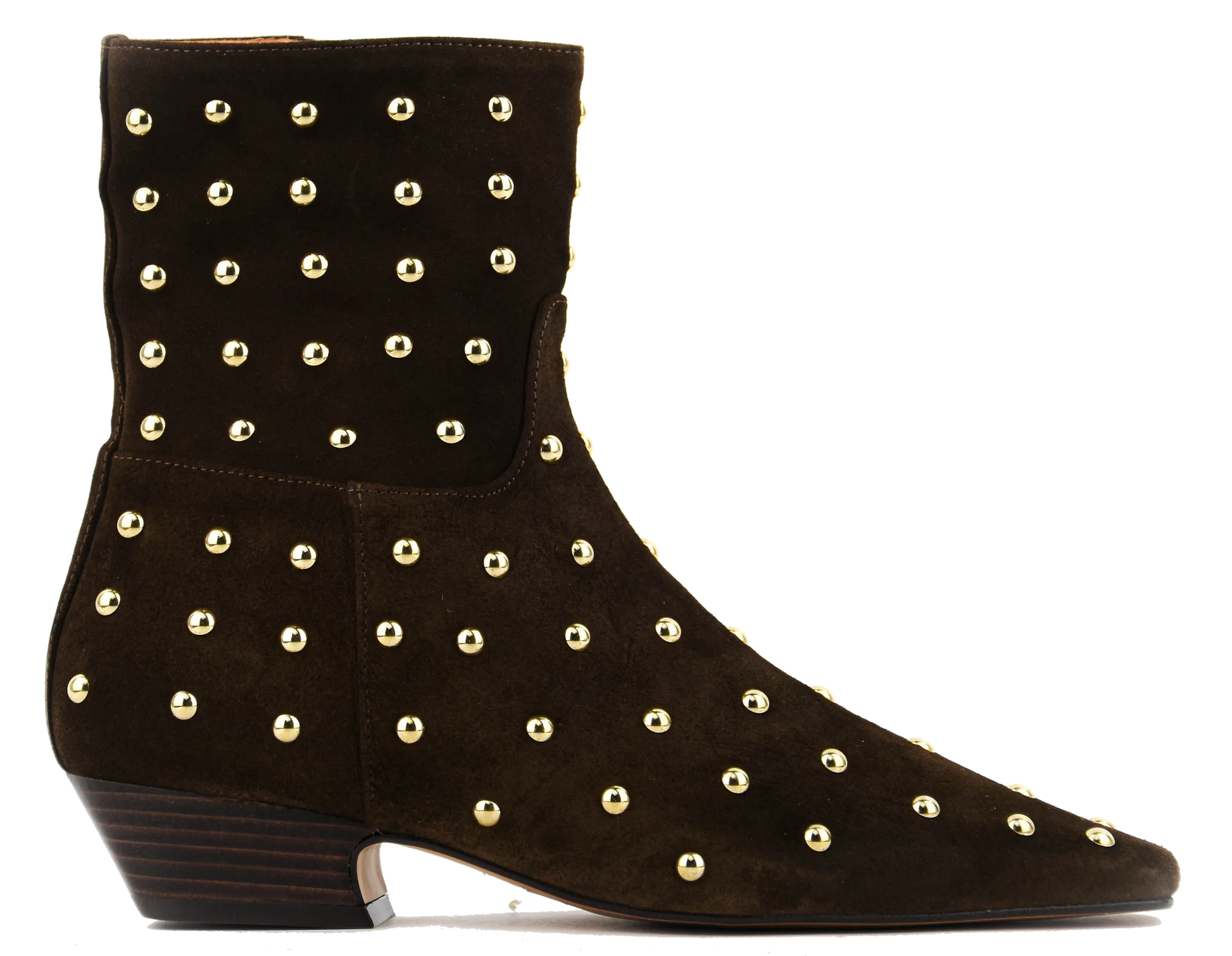 Booties Irene brown gold