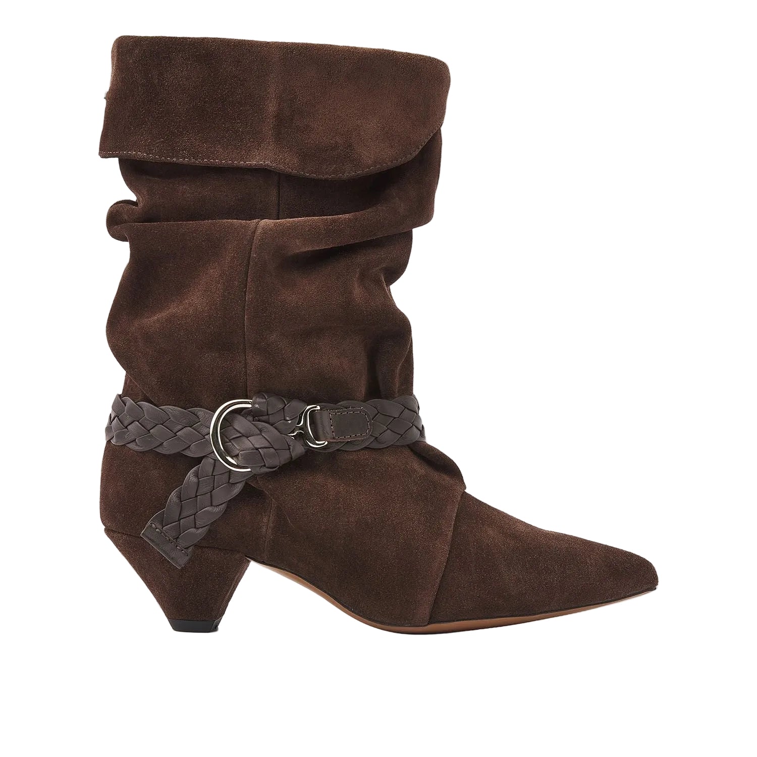 Sally Lynn suede dark brown
