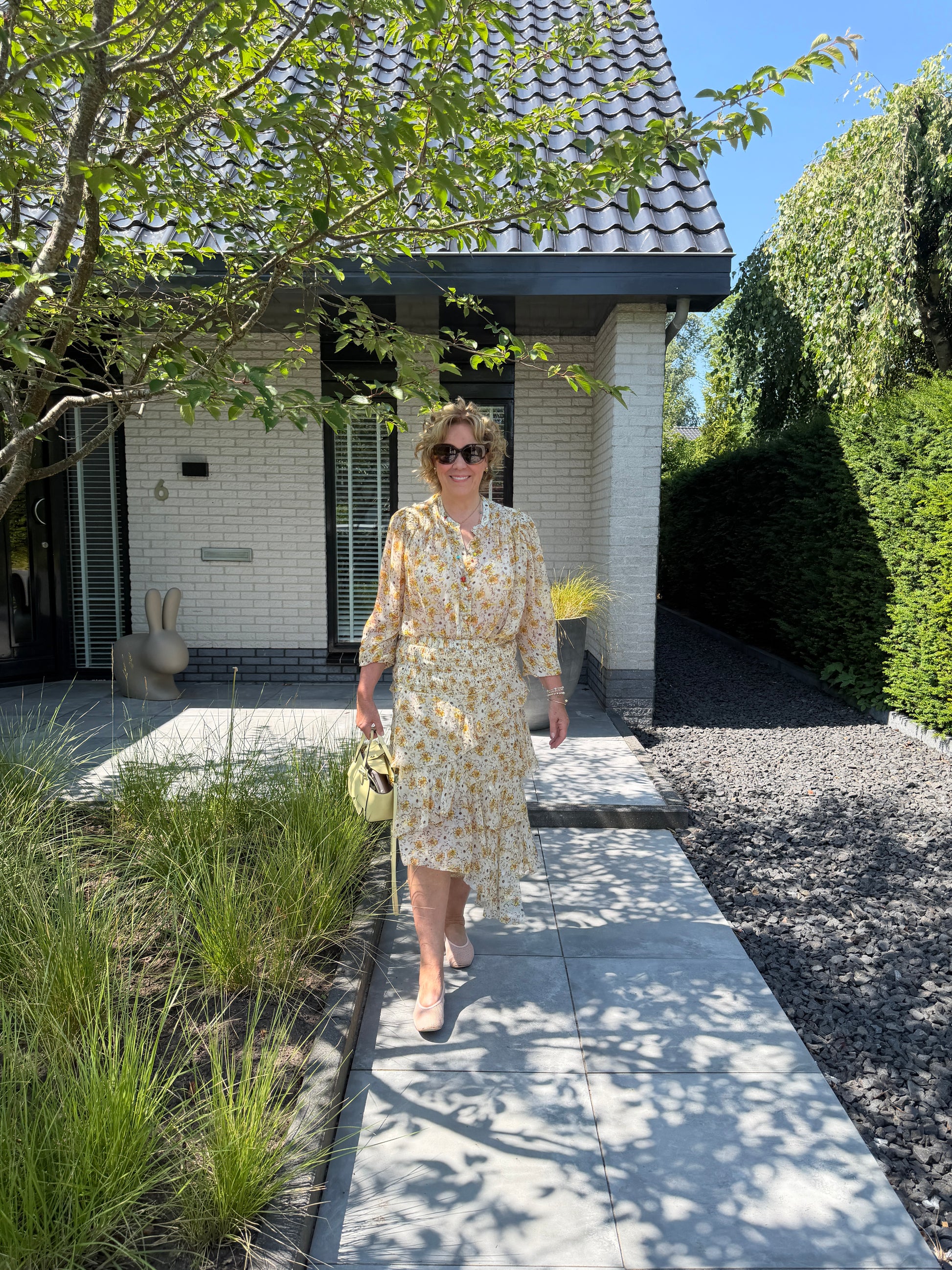 Skirt Brigitte light yellow