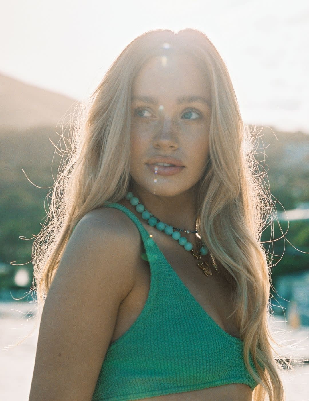 Image of Necklace Aqua Wave