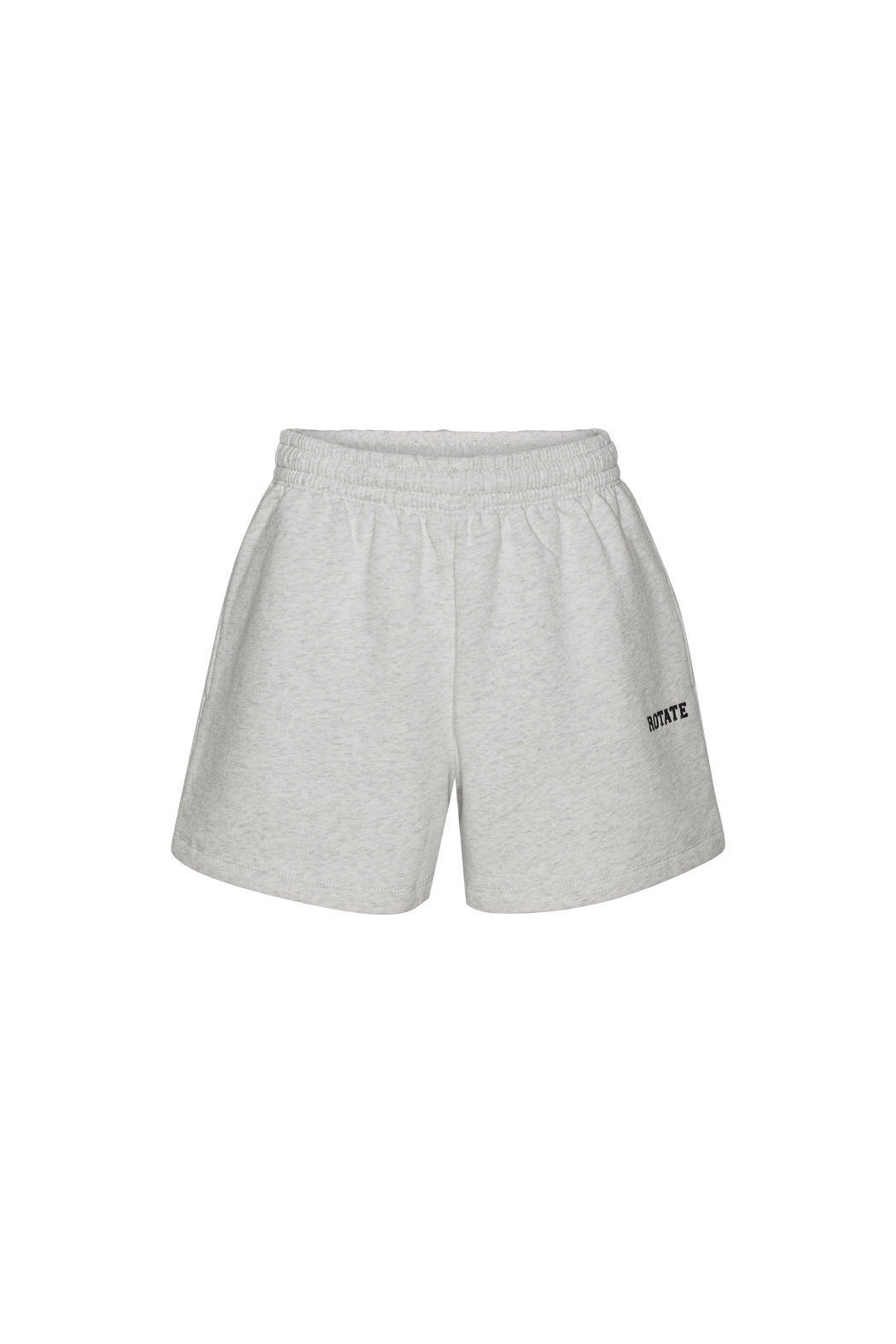 Short light grey melange