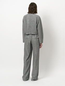 Image of Pants Aremi structured silver