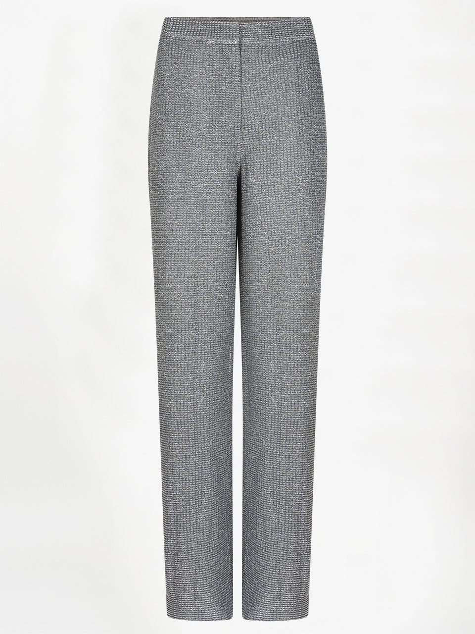 Pants Aremi structured silver