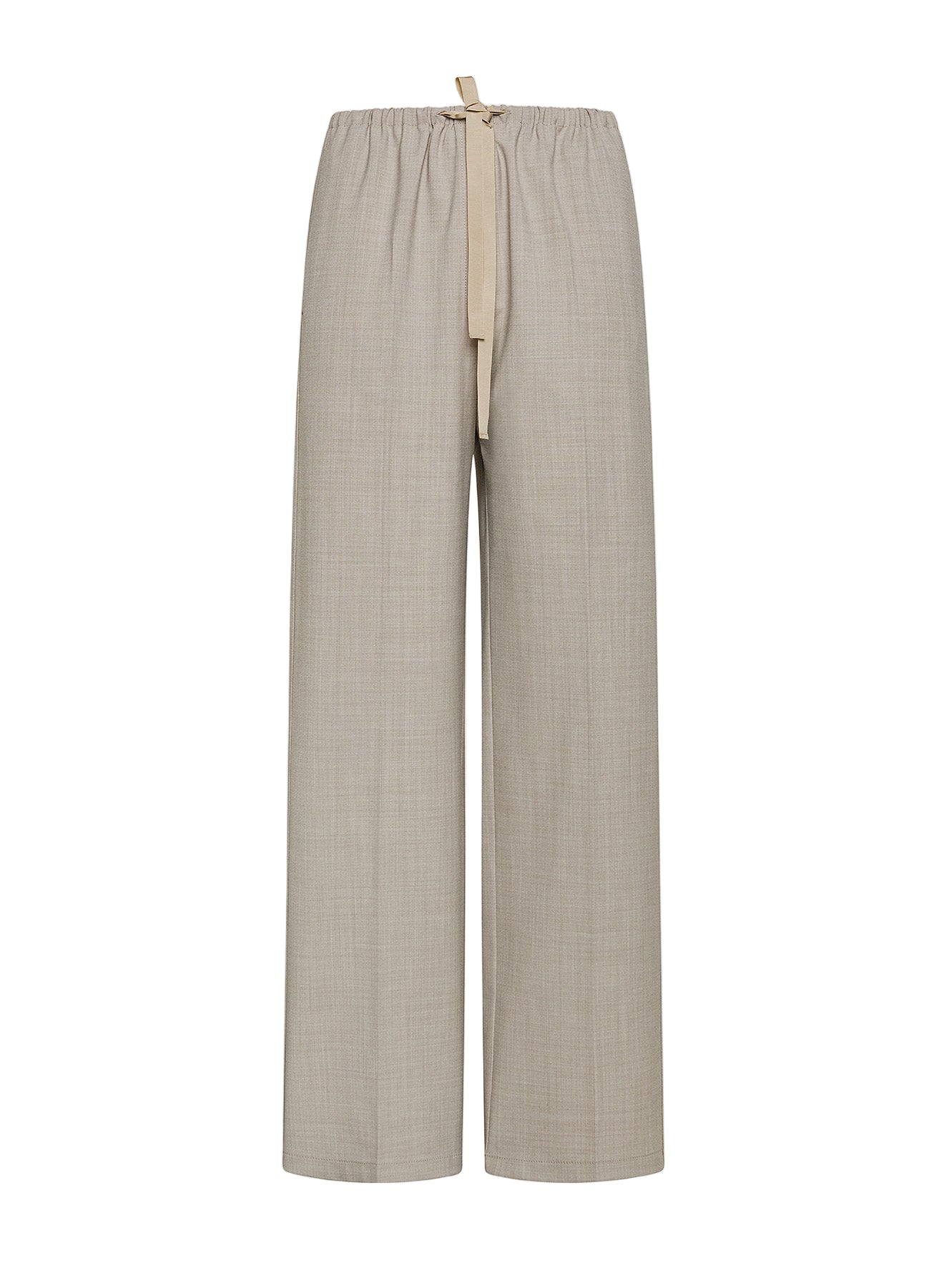 Pants wool blend canvas masculine cashmere