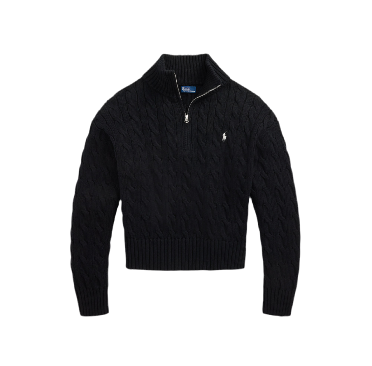 Zipper cable cotton black