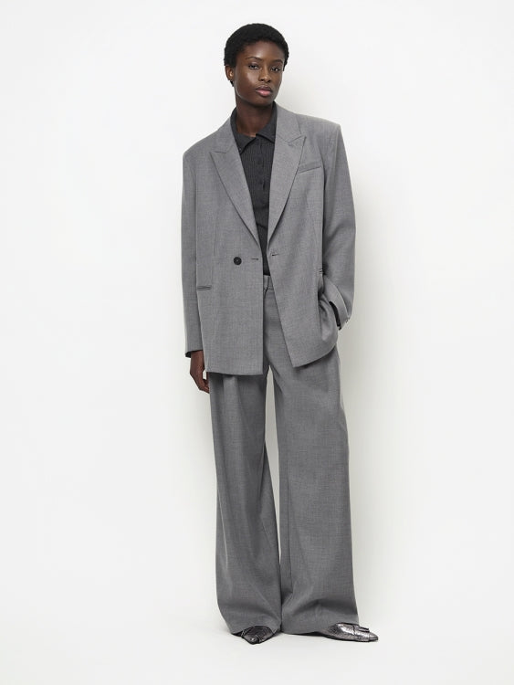 Image of Blazer Bolton wrap grey melange