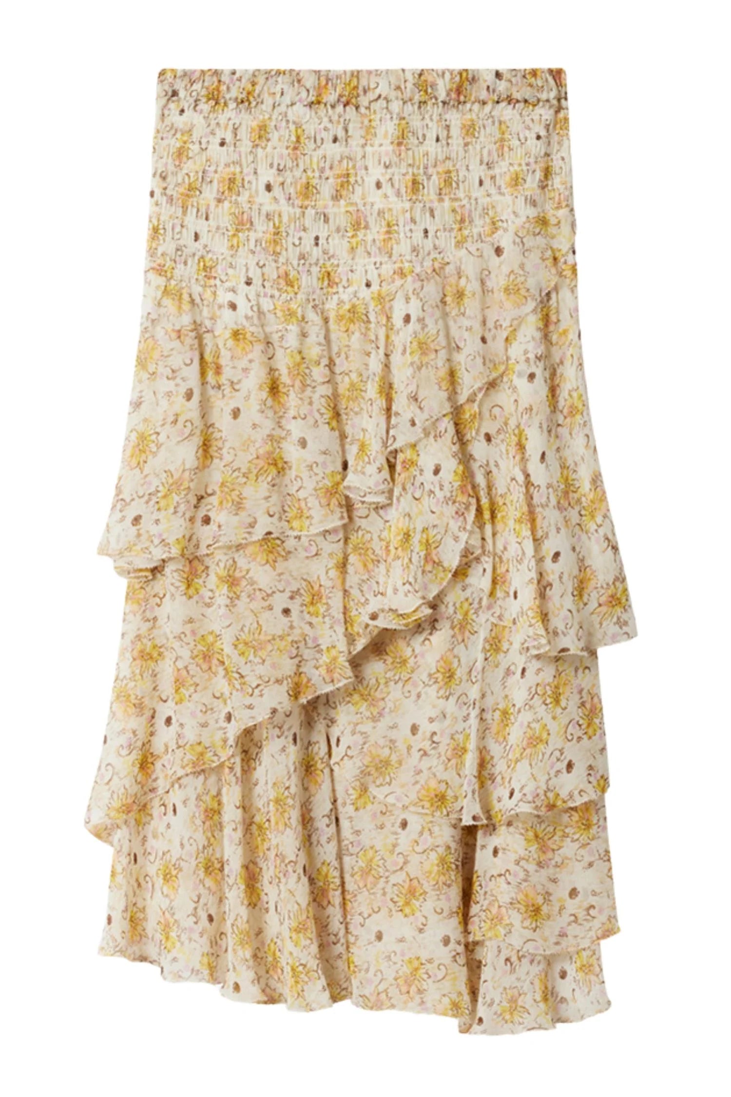 Skirt Brigitte light yellow