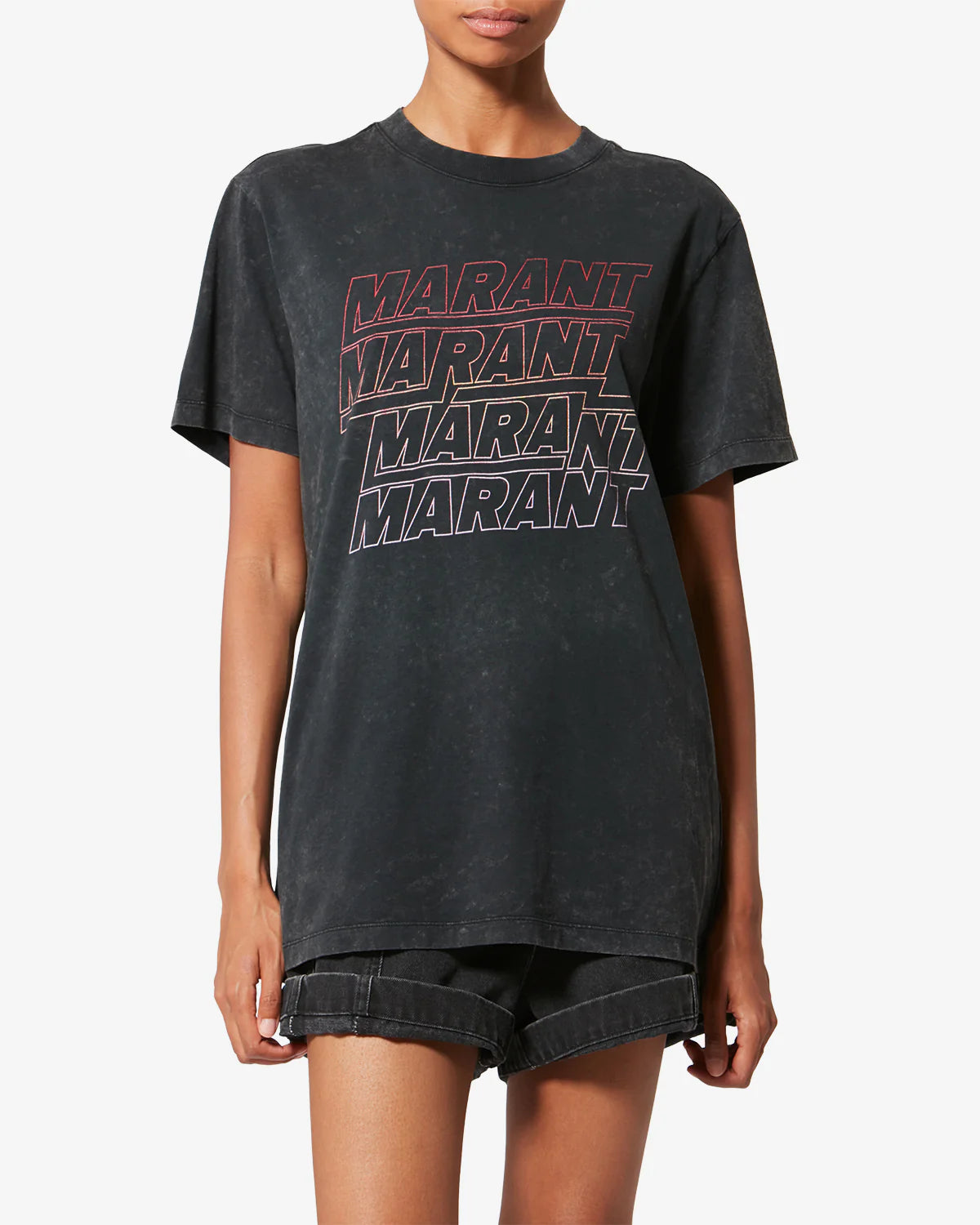 Tee Zoeline washed black