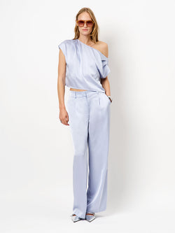 Image of Top Roam satin cloud blue