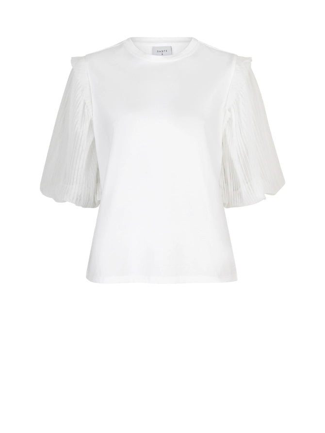 Tee Annissa puffy milk white