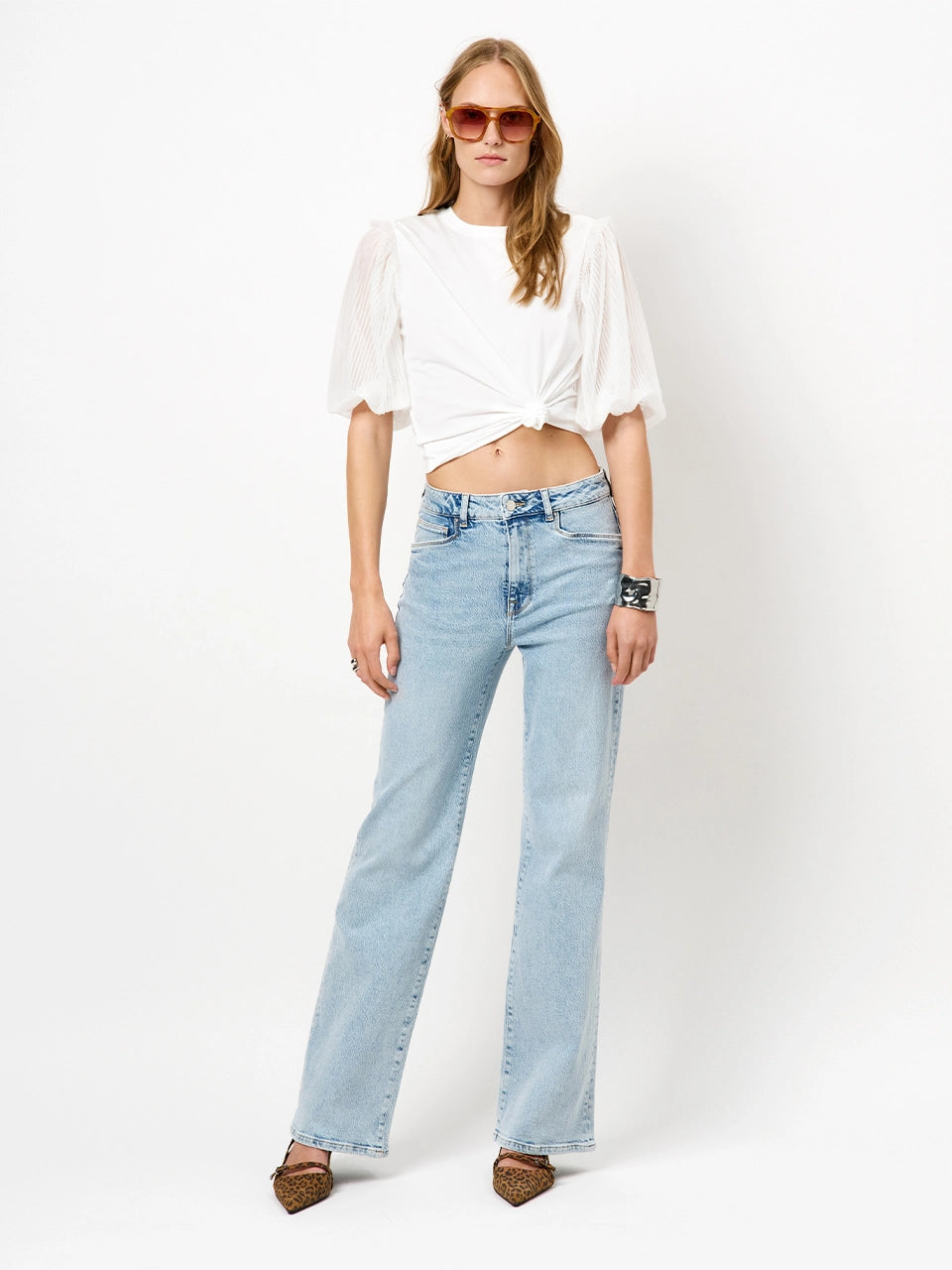 Tee Annissa puffy milk white