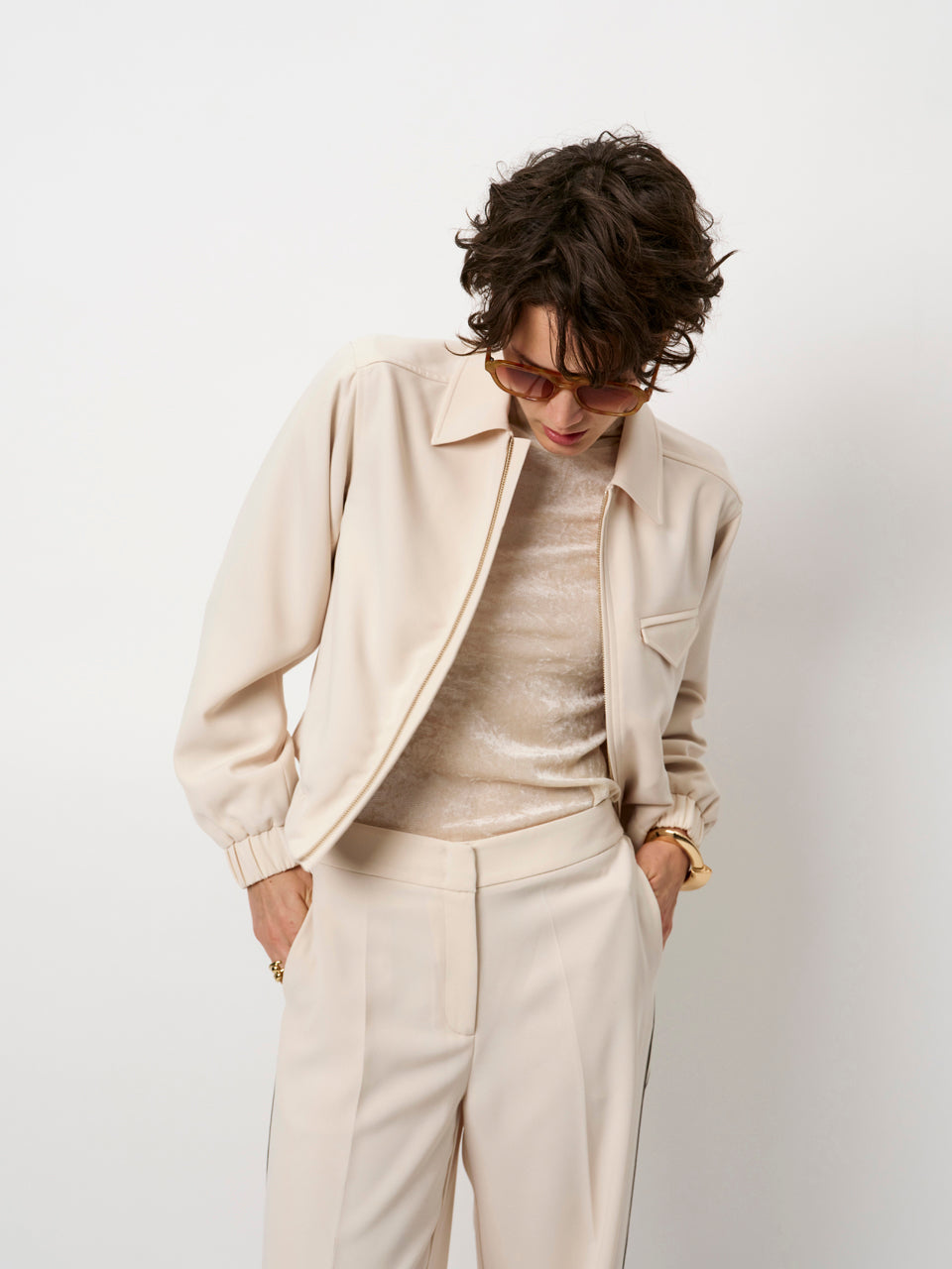 Jacket Prince cream