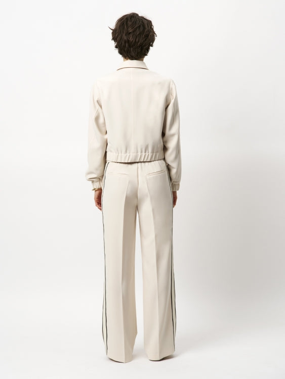 Pants Hush Hush taped tailored cream