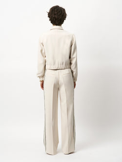 Image of Pants Hush Hush taped tailored cream