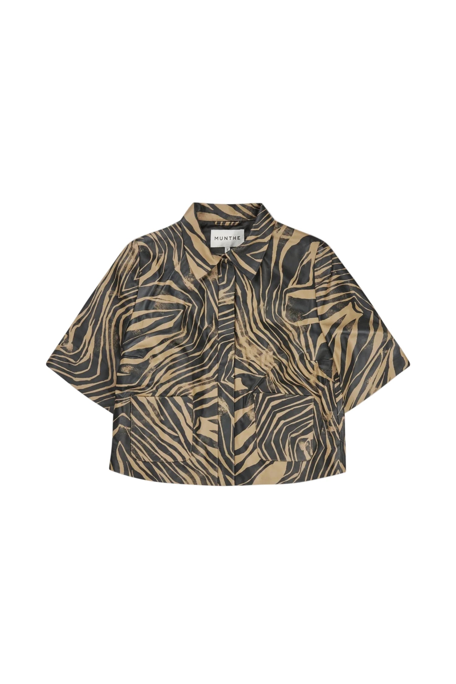 Blouse Lipper camel leather