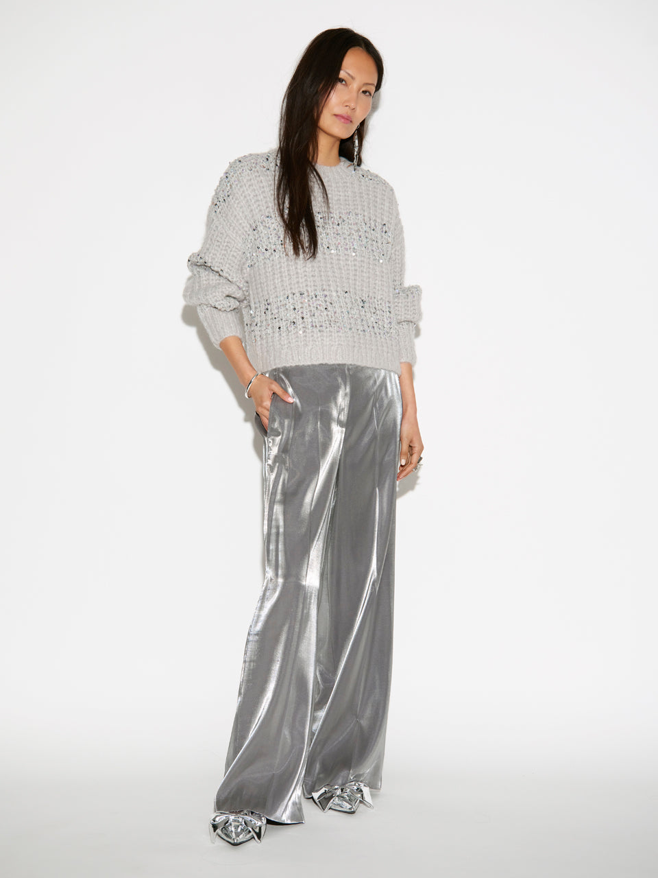 Pants Purity shadow grey