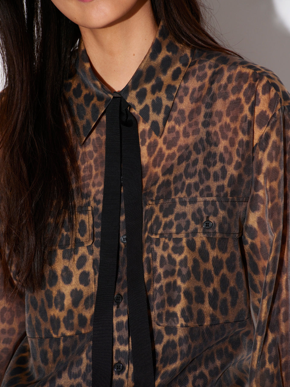 Image of Blouse Rique leopard