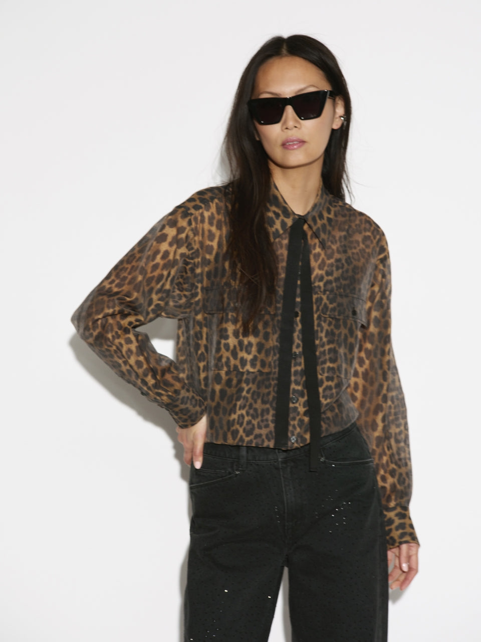 Image of Blouse Rique leopard