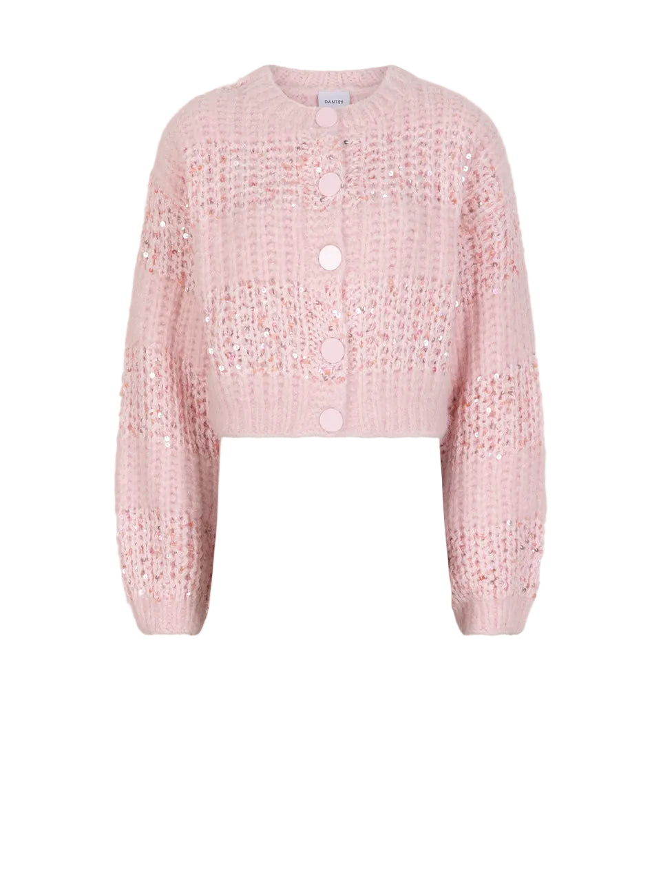 Cardigan Juna stripe pink