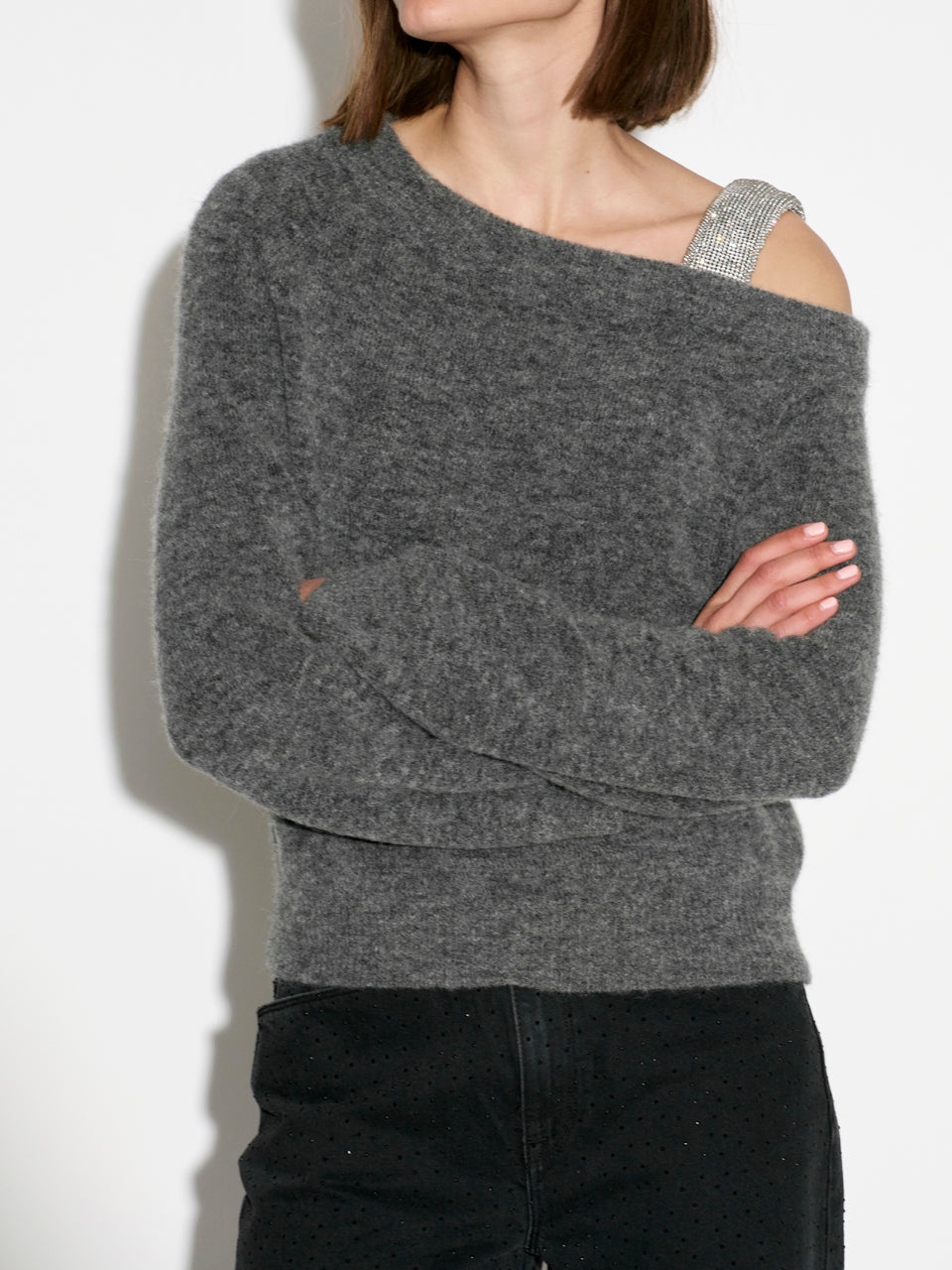 Image of Sweater Yonka glam grey