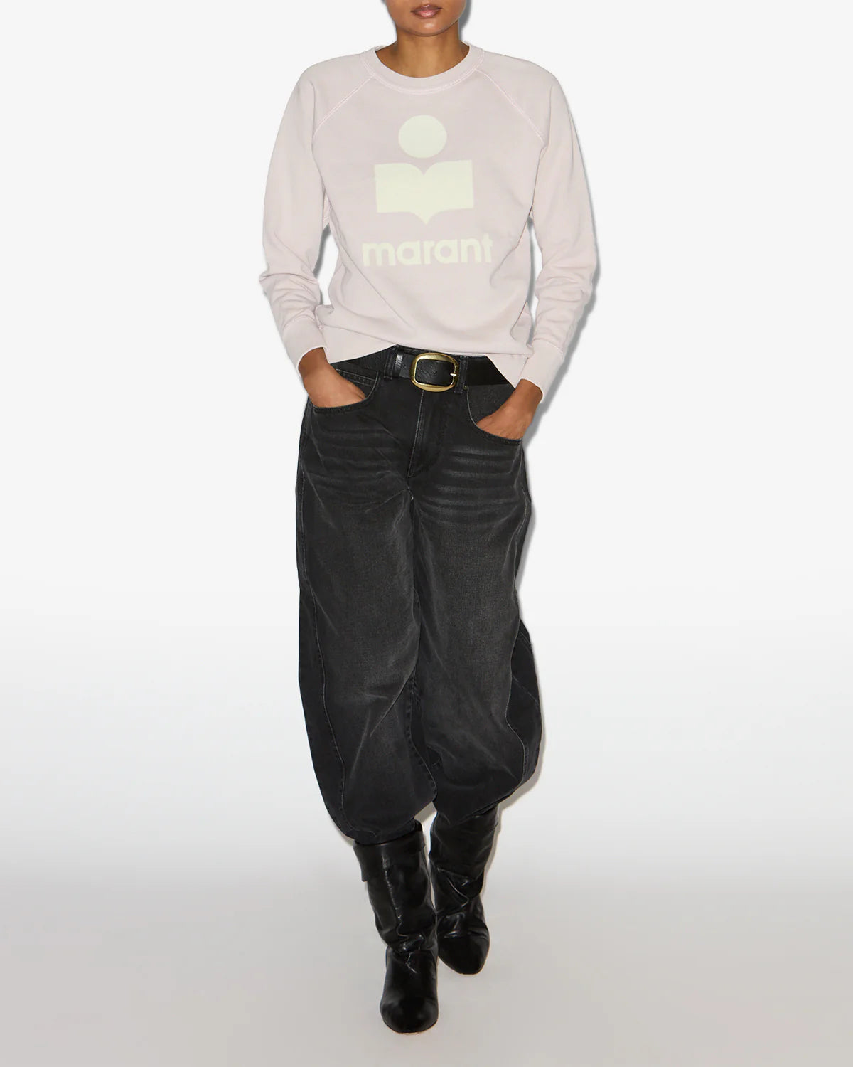 Sweater Millyny light pink/ecru