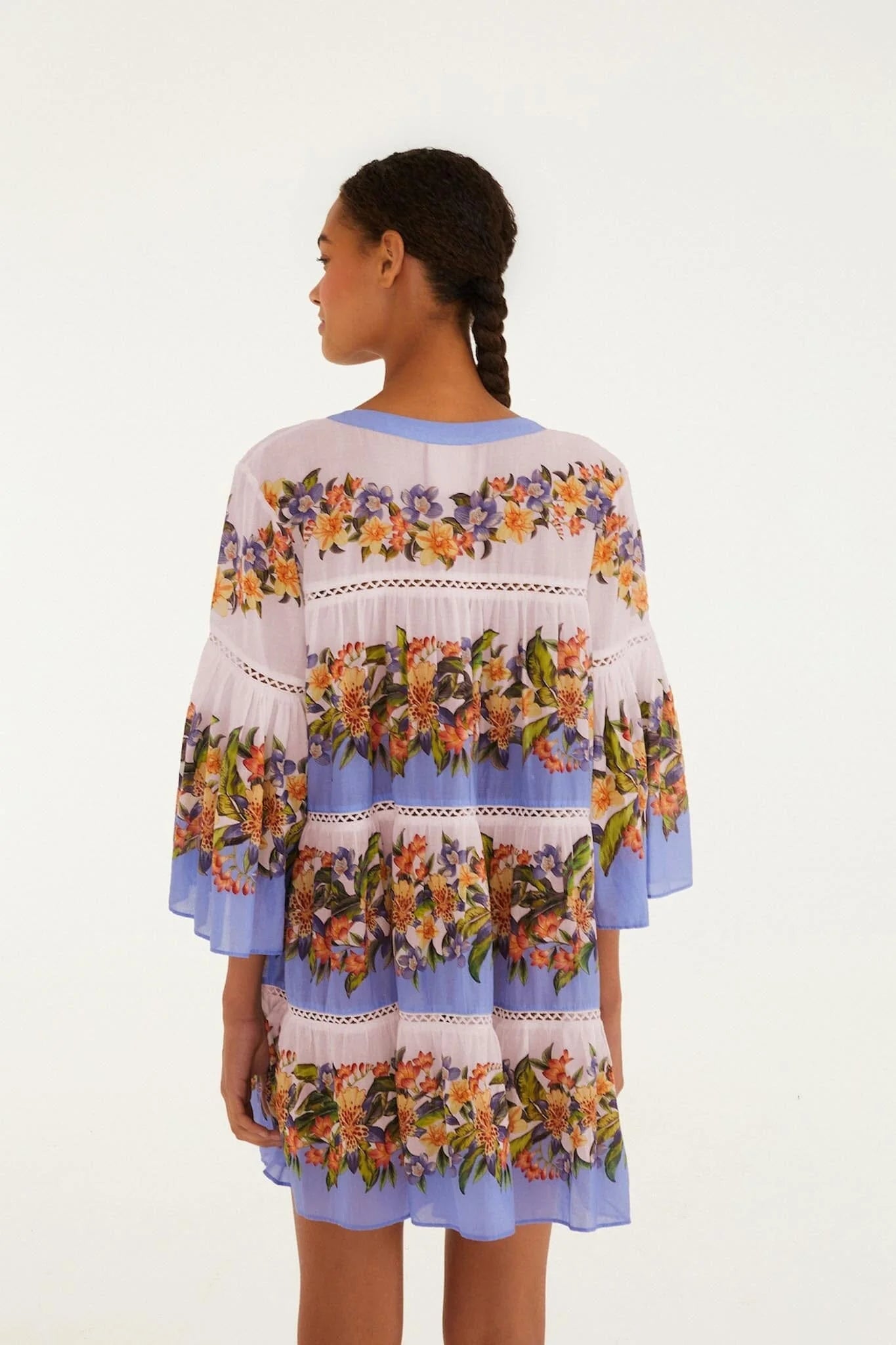 Dress Hilo stripe light blue