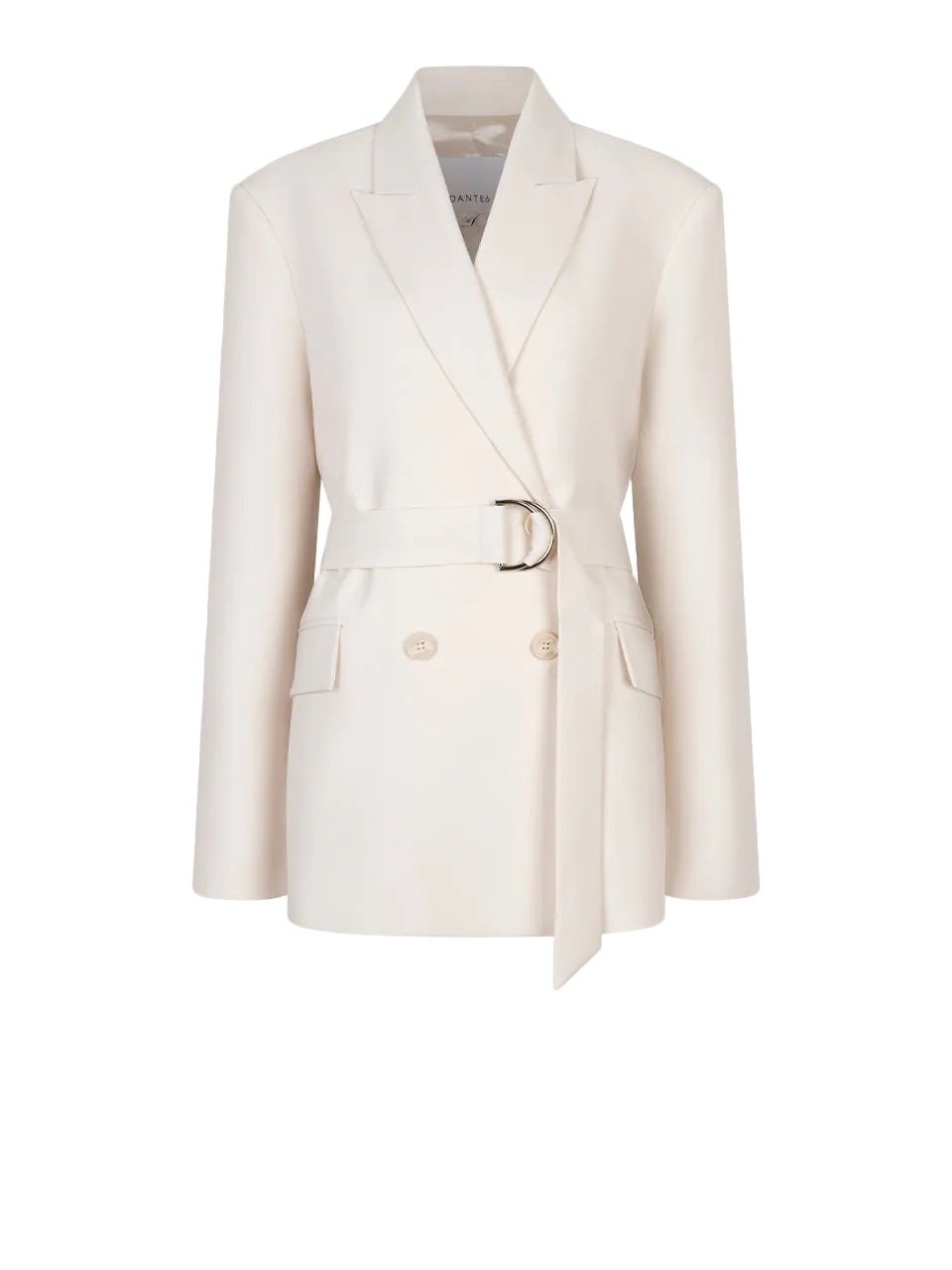 Blazer Dome belted offwhite
