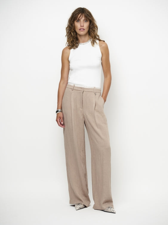 Pants Kenila sand beige