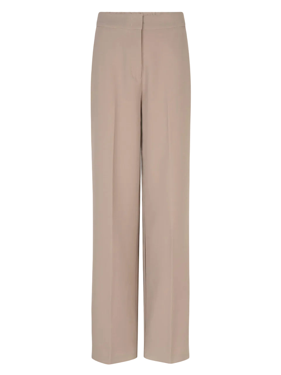 Pants Hush logo stripe sand beige