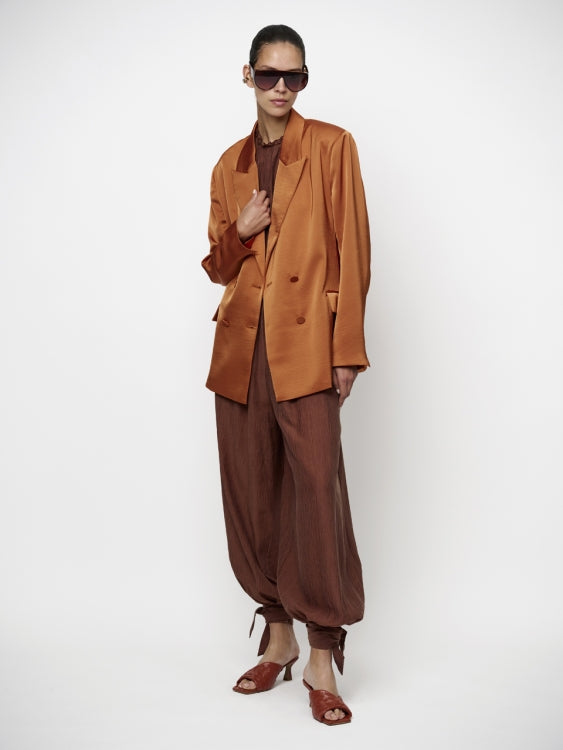 Blazer Sevigny satin sunset
