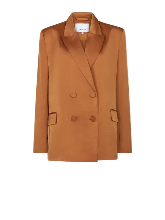 Image of Blazer Sevigny satin sunset