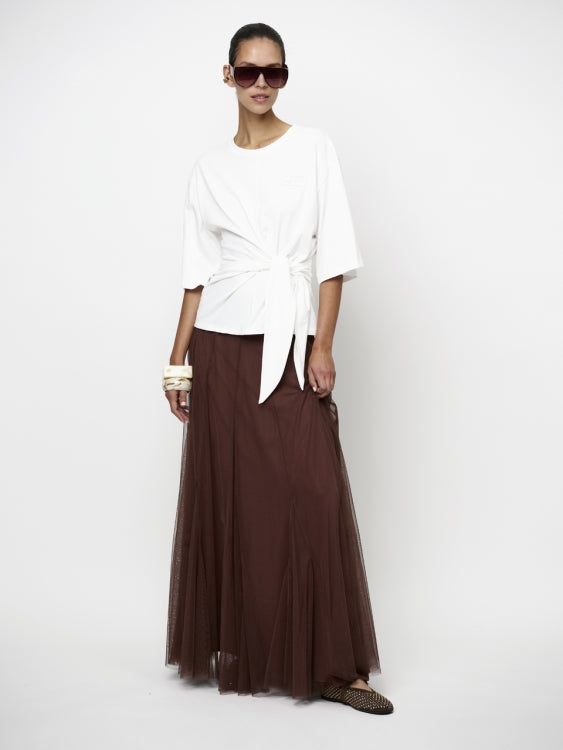 Image of Tee Dori twist white