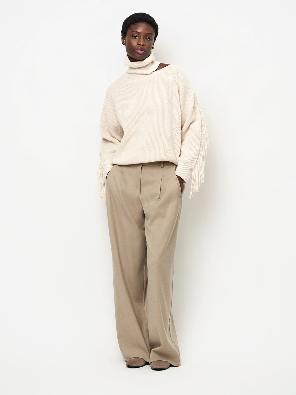 Image of Pants Biaxa warm beige