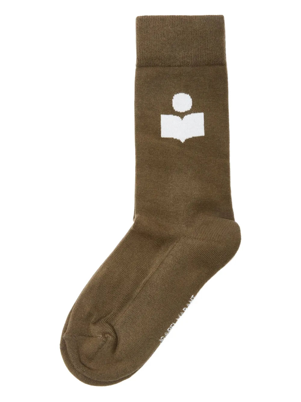 Socks dark khaki