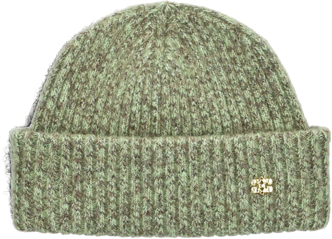 Beanie melange brushed