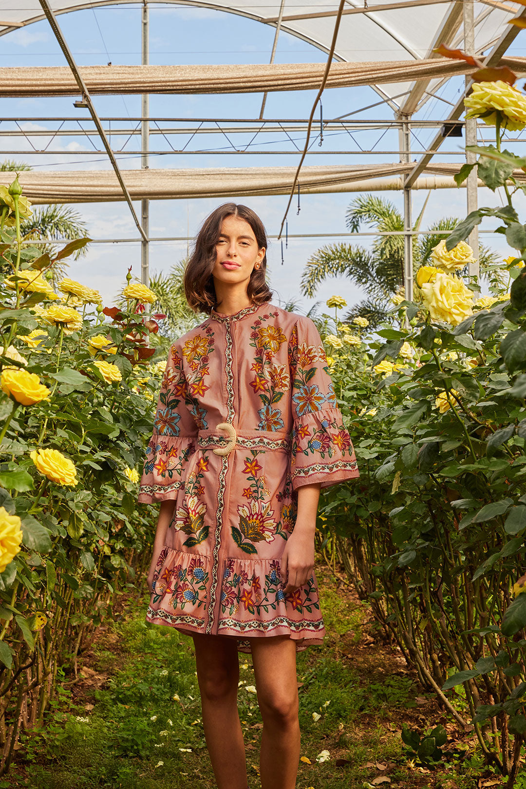 Dress dream garden delight pink