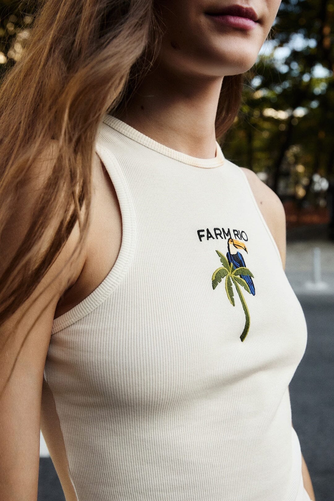 Image of Tanktop Tucan white