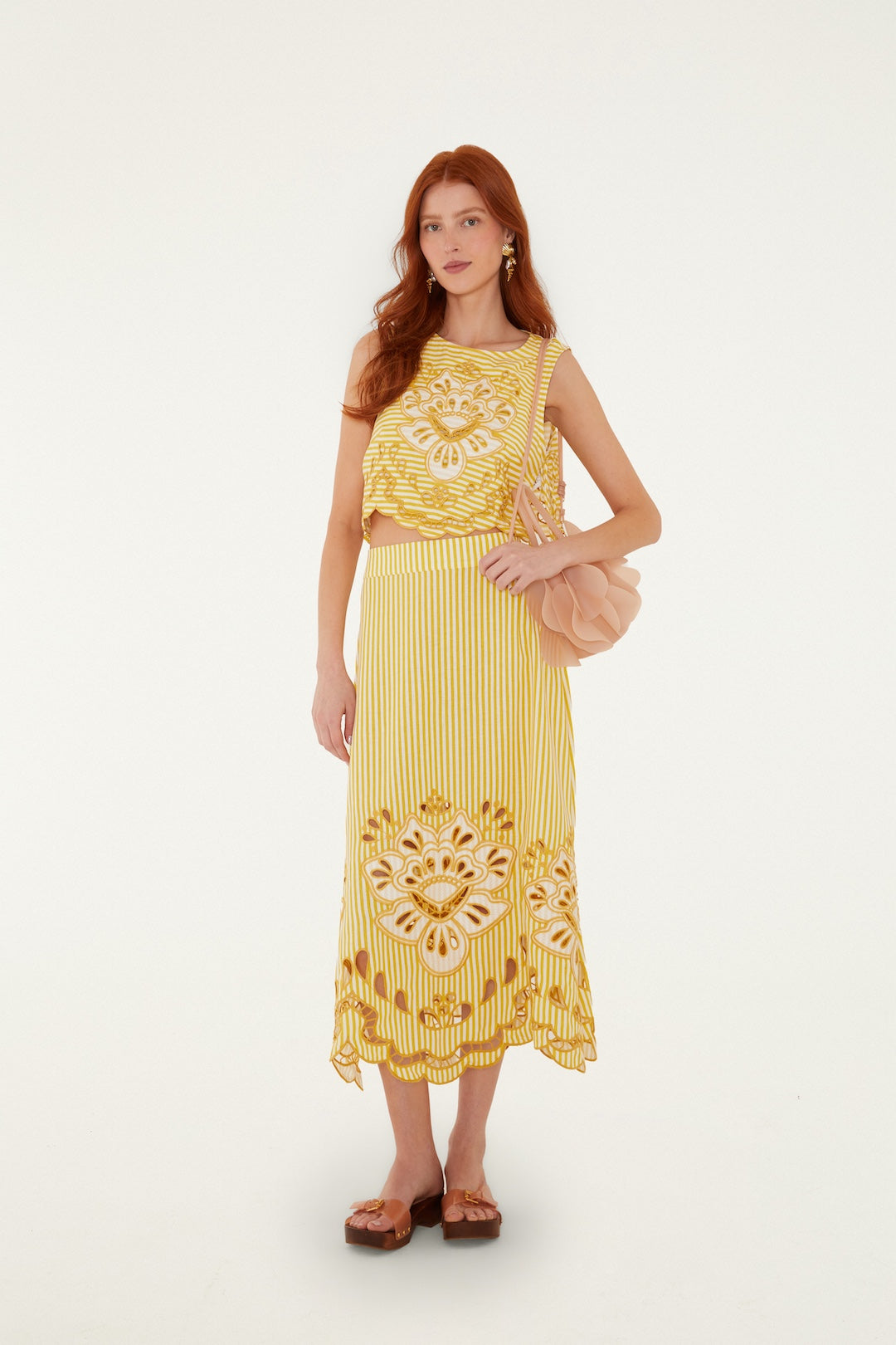 Skirt stripes yellow