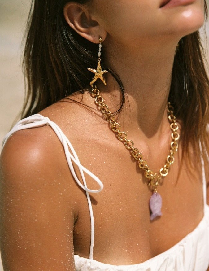 Necklace golden hour
