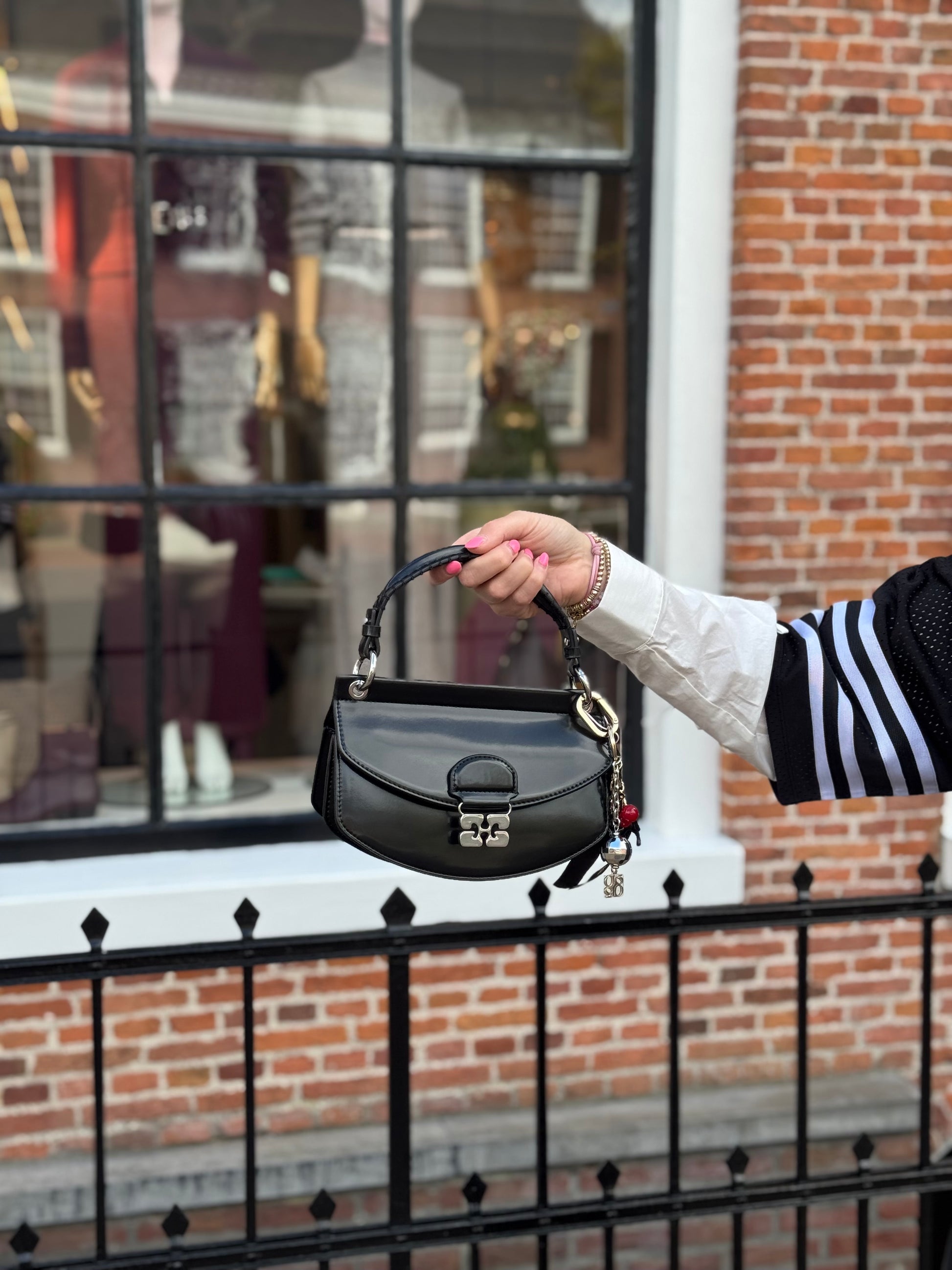 Bag Apo-G mini black details silver