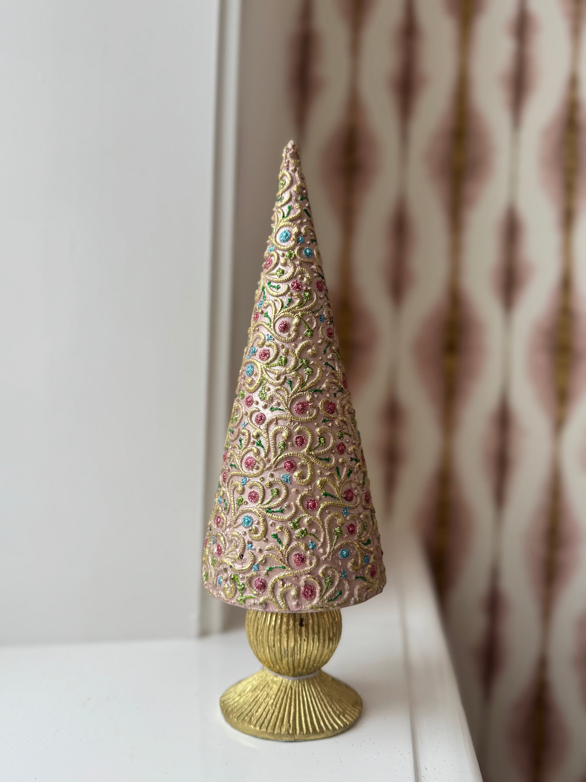 Christmas tree champagne 30cm