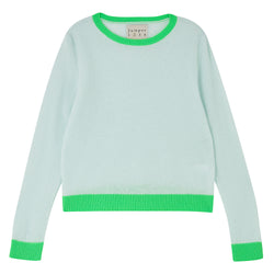 Image of Knit cashmere neon green