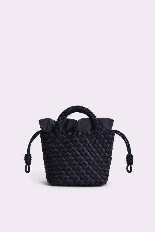 Image of Bag Mini midnight satin stripe