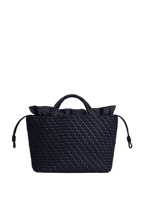 Image of Bag Medium midnight satin stripe