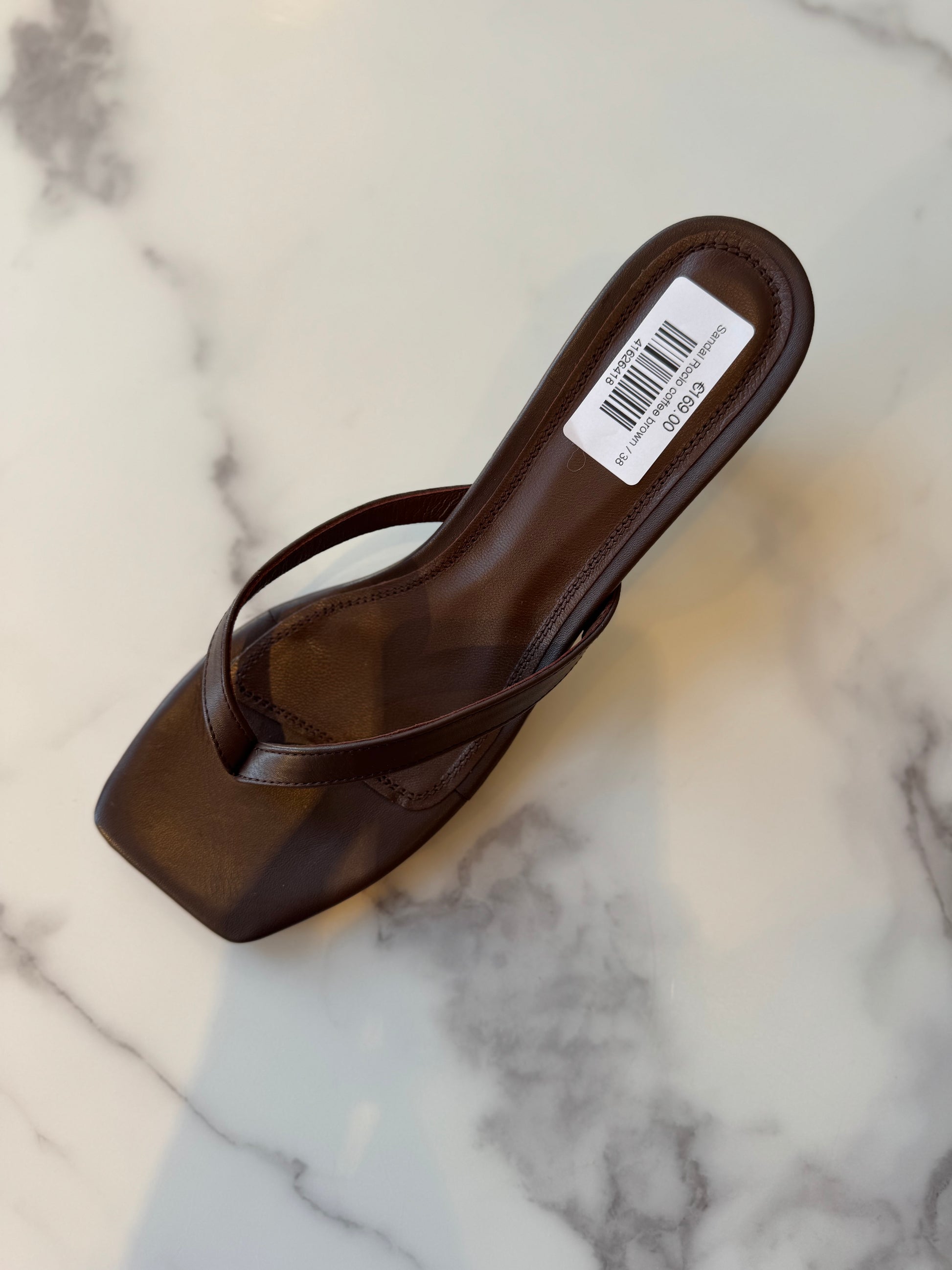 Sandal Rocio coffee brown