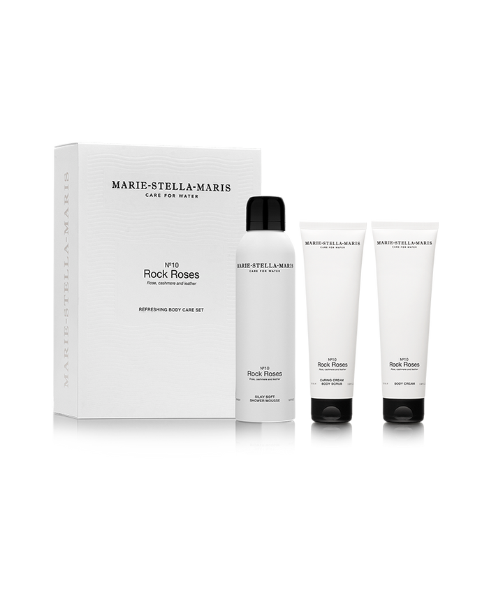 Giftset refreshing body care Rock roses