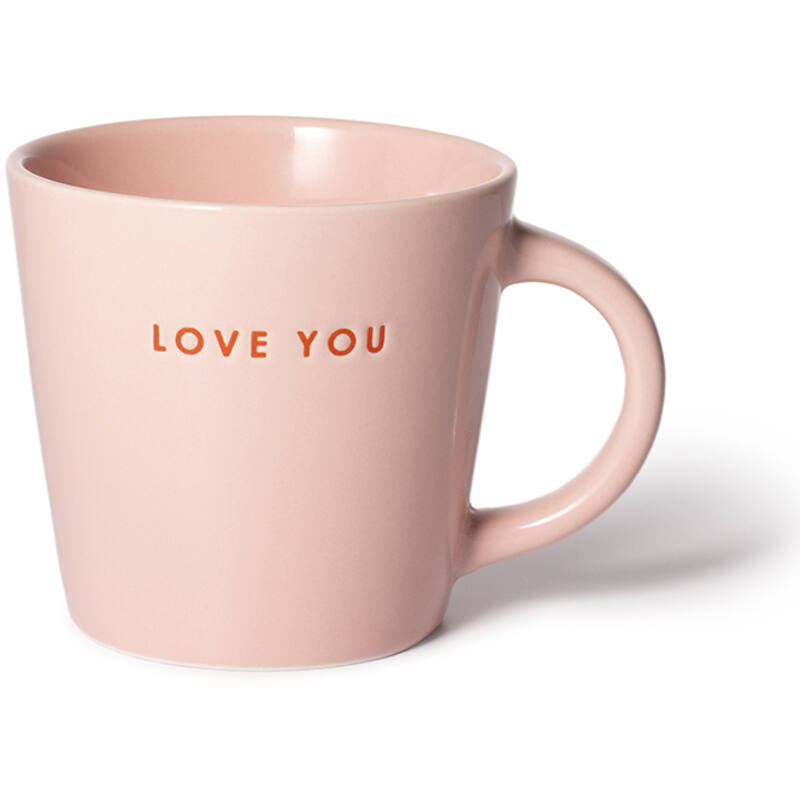 Cappucino mok Love you pink