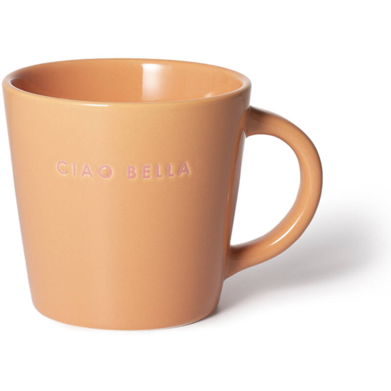 Cappucino mok Ciao Bella orange