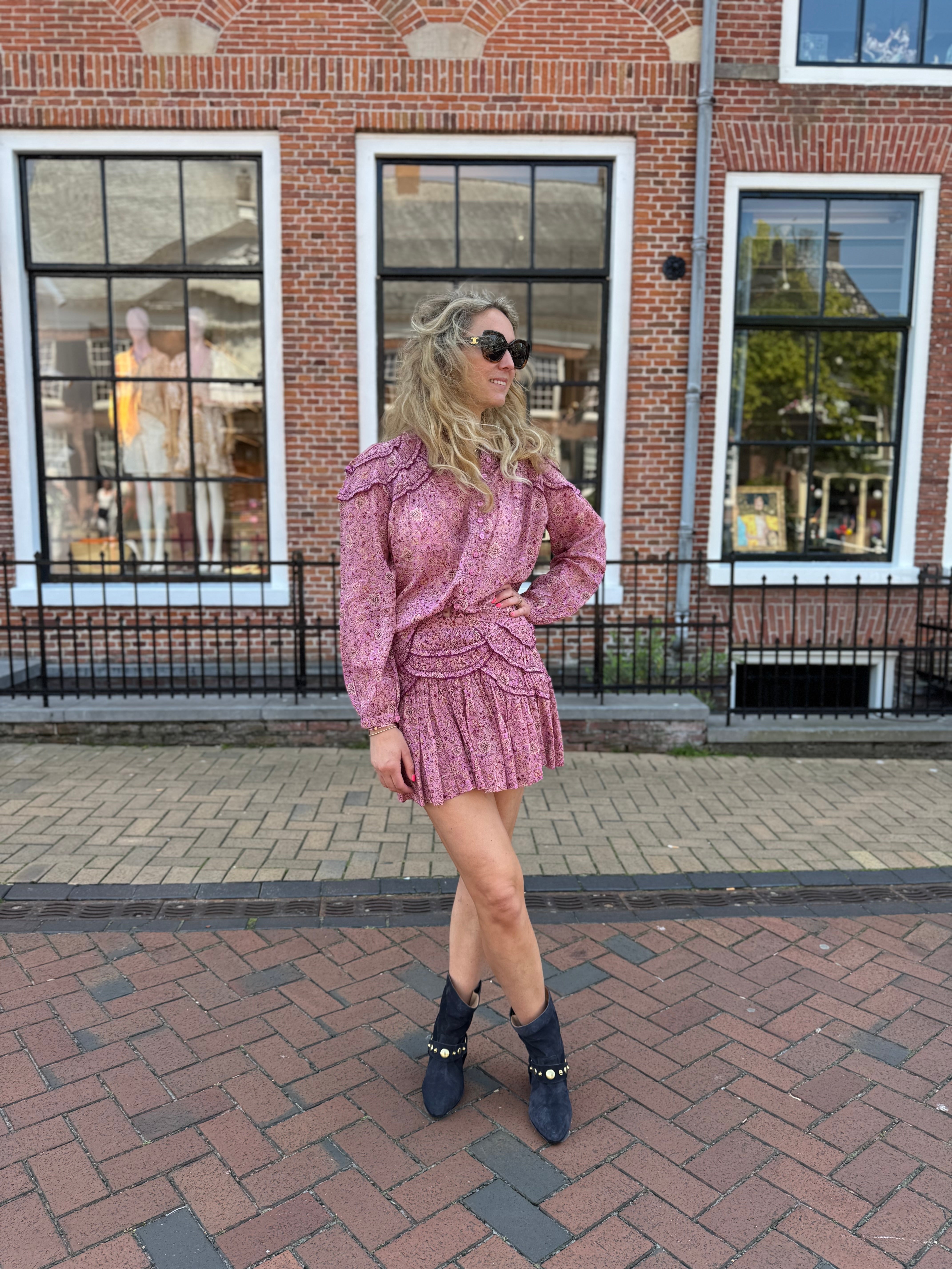 Image of Blouse Christa pink