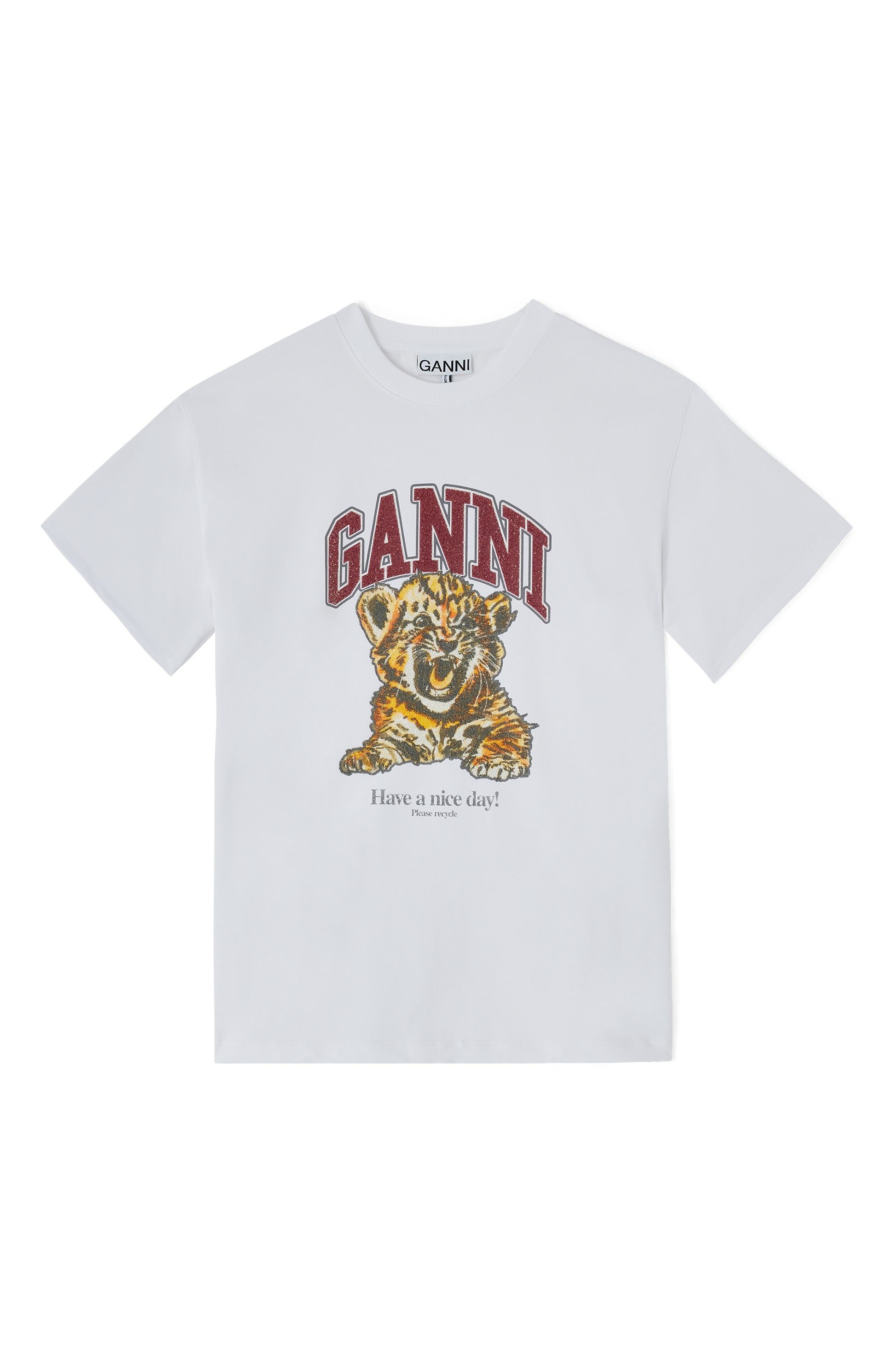 Tee baby tiger white
